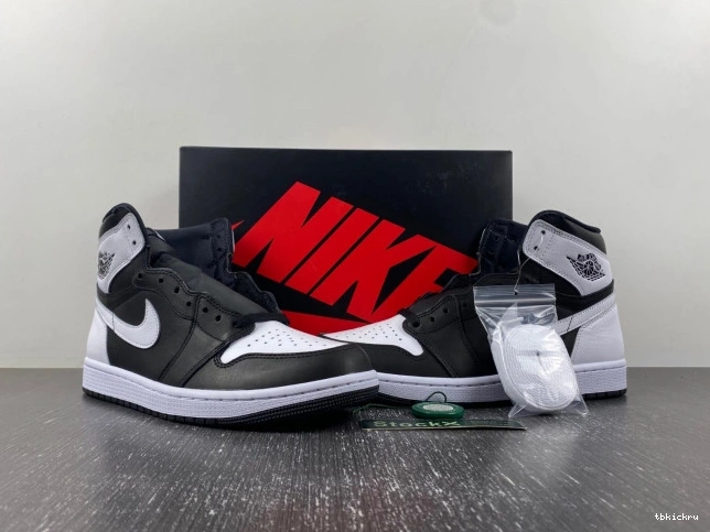 Rep TBkick High OG Reverse 1 Air Jordan DZ5485-010 Panda 0707